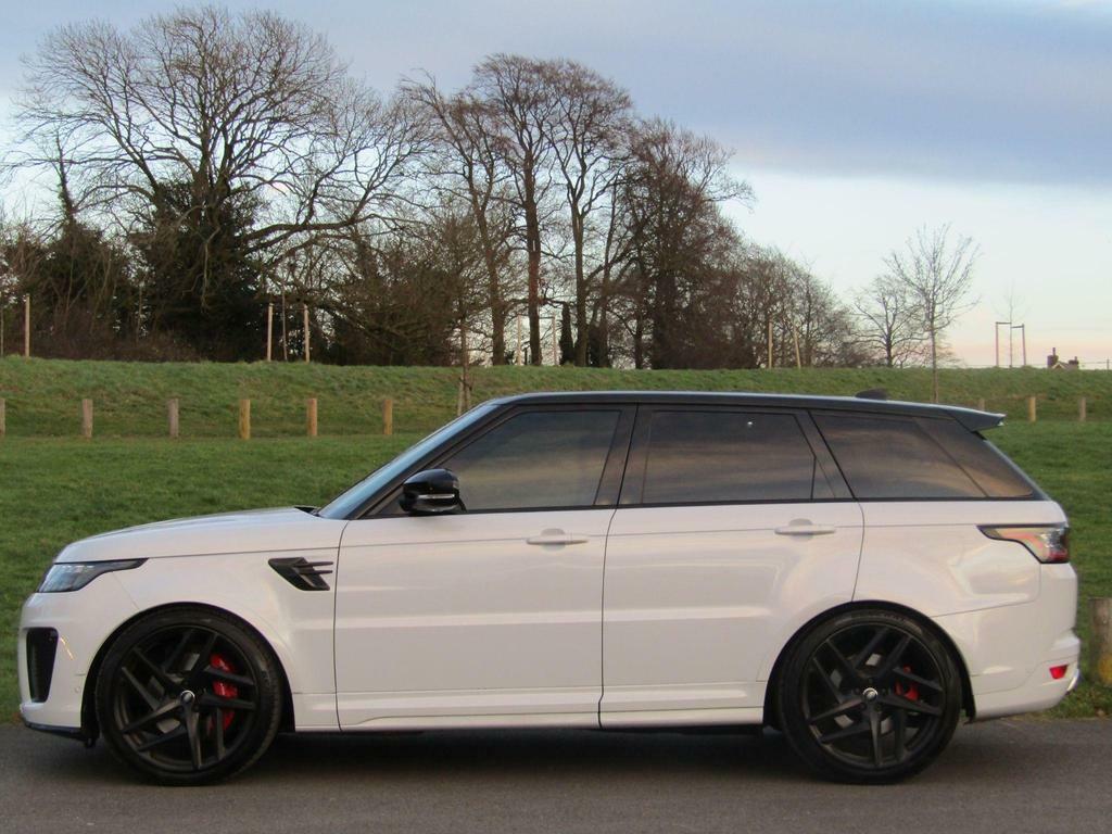 Land Rover Range Rover Sport 5.0 P575 V8 Svr 4Wd Euro 6 S S White