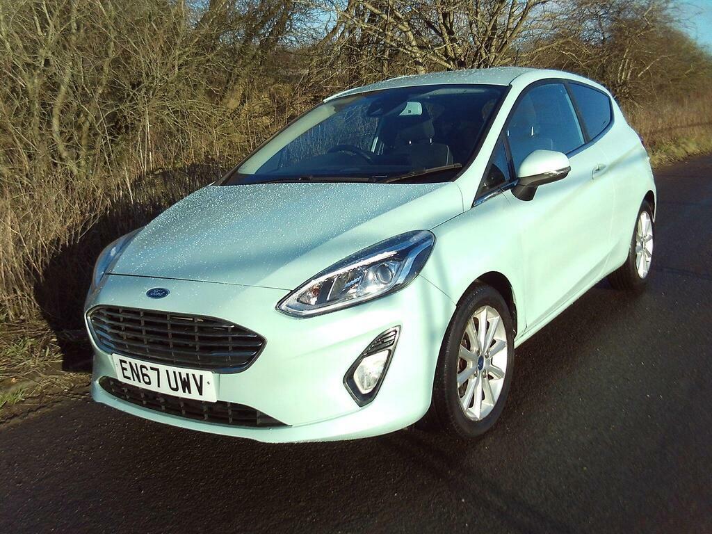 Ford Fiesta 1.0T Ecoboost Titanium Bo Play Series Euro 6 S S Green