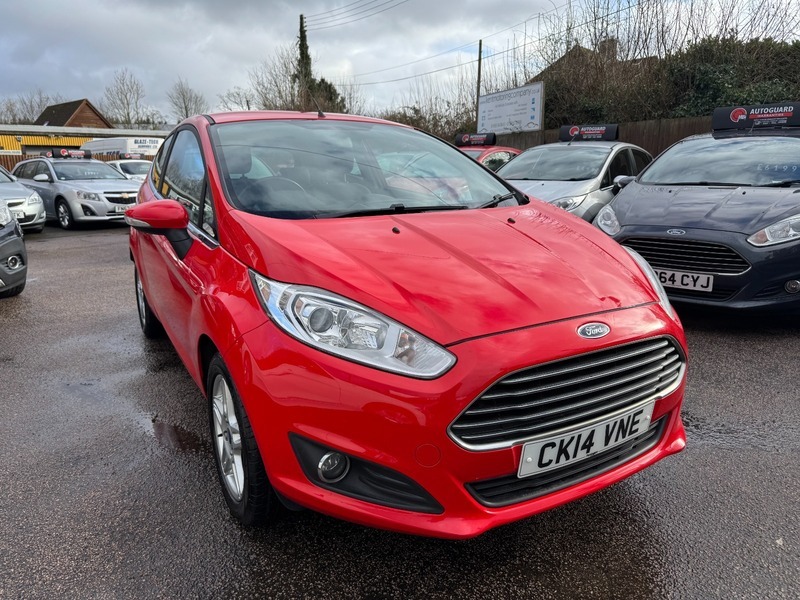 Ford Fiesta Zetec Red #3