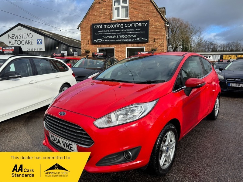 Ford Fiesta Zetec Red