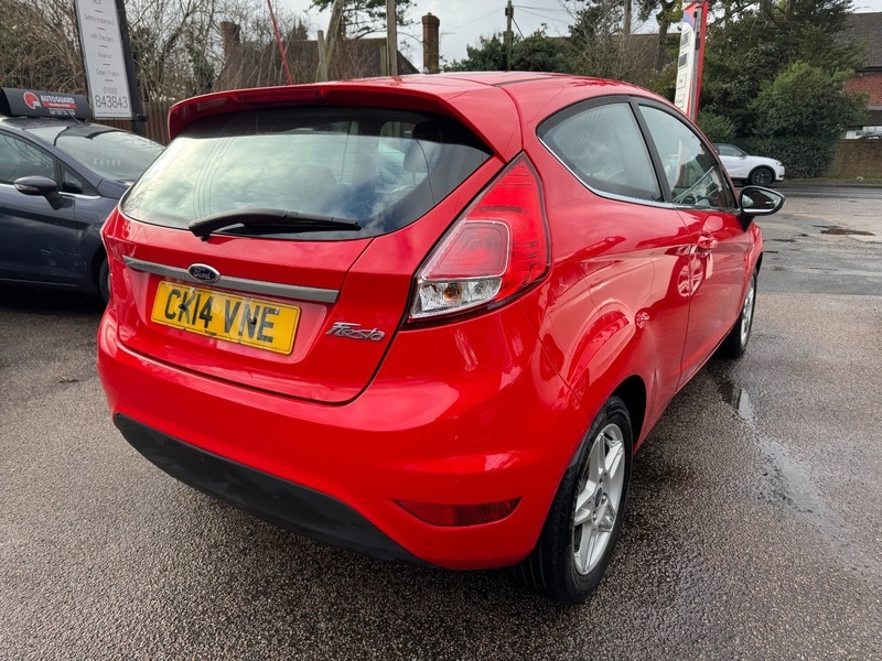 Ford Fiesta Zetec Red #4