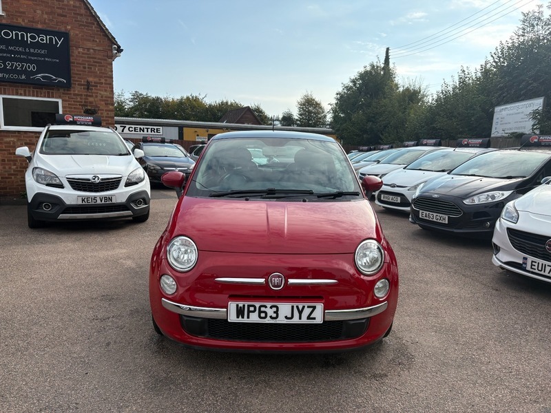 Fiat 500 Lounge WP63JYZ Red #2