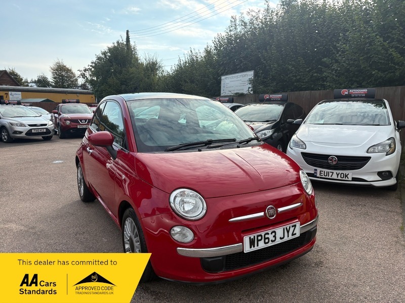 Fiat 500 Lounge Red