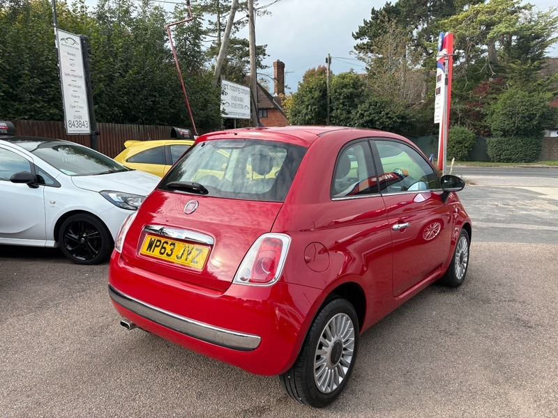 Fiat 500 Lounge WP63JYZ Red #5