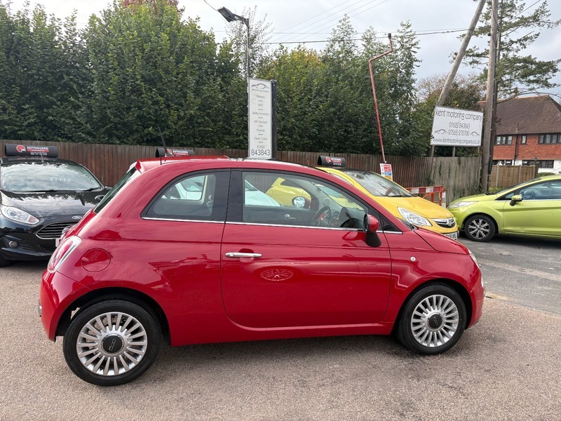 Fiat 500 Lounge WP63JYZ Red #6
