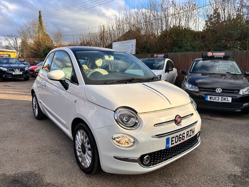 Fiat 500 Lounge EO66RZH White #2