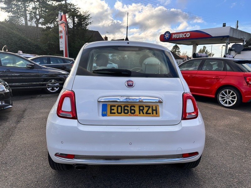 Fiat 500 Lounge EO66RZH White #4