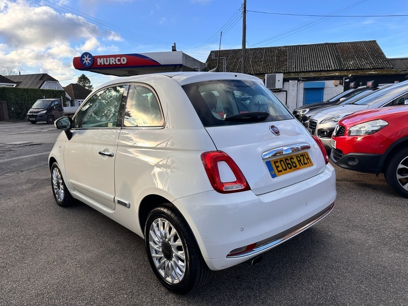 Fiat 500 Lounge EO66RZH White #6