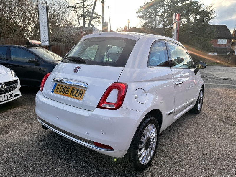 Fiat 500 Lounge EO66RZH White #5