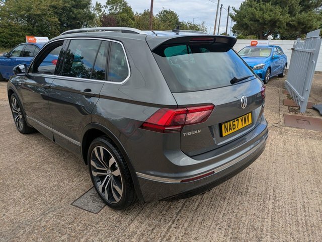 Volkswagen Tiguan 2.0 Tdi R-line Suv Dsg 4Motion Euro 6 NA67YWV Grey #5