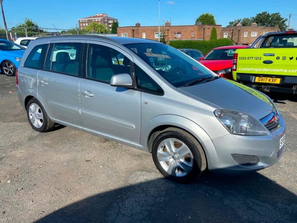 Vauxhall Zafira Exclusiv Silver
