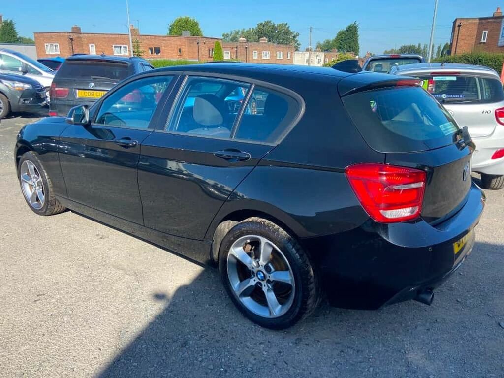 BMW 1 Series Sold GV64DYU Black #4