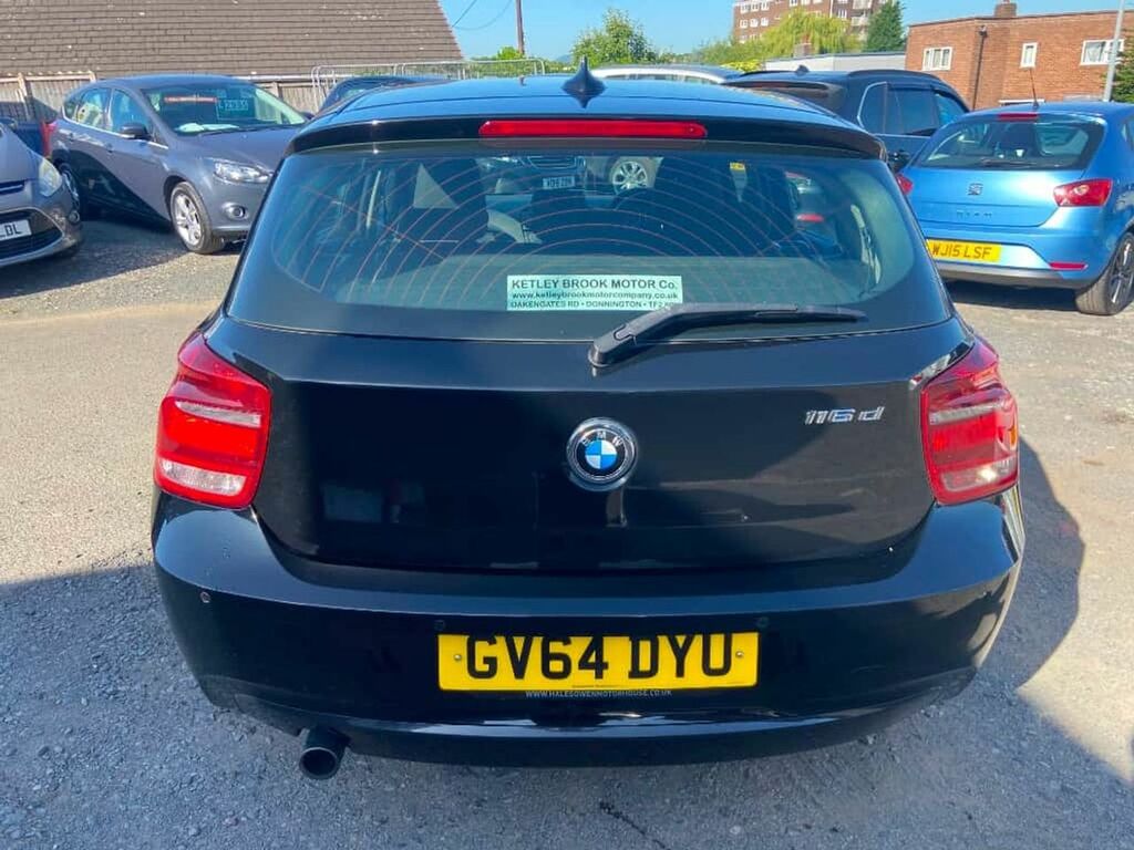 BMW 1 Series Sold GV64DYU Black #5