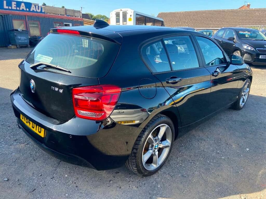 BMW 1 Series Sold GV64DYU Black #6