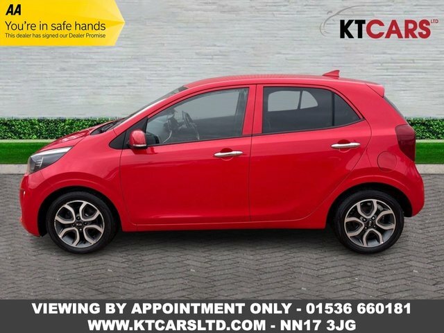Kia Picanto 3 Hatchback NU69LLZ Red #2