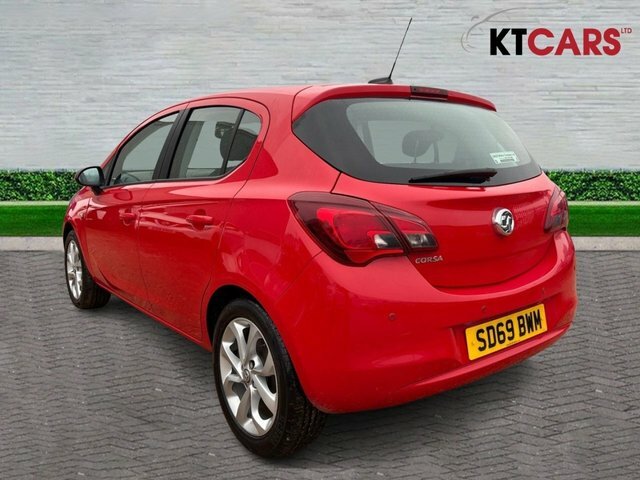 Vauxhall Corsa Energy Hatchback SD69BWM Red #4