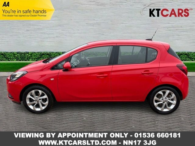 Vauxhall Corsa Energy Hatchback SD69BWM Red #2