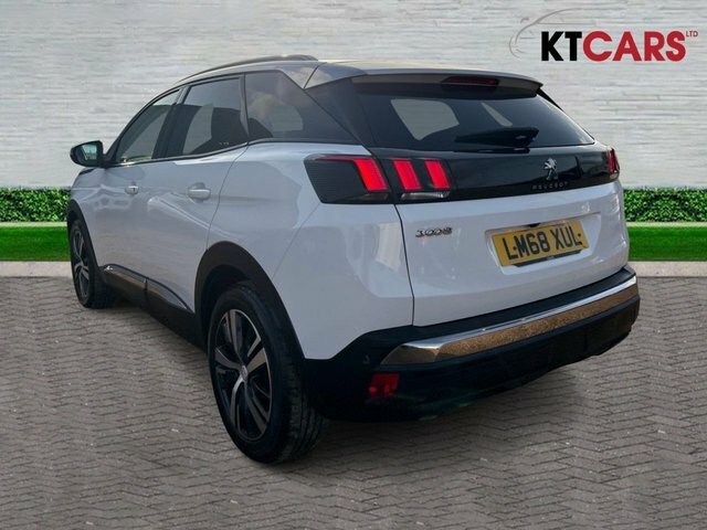 Peugeot 3008 Bluehdi Allure Suv LM68XUL White #4