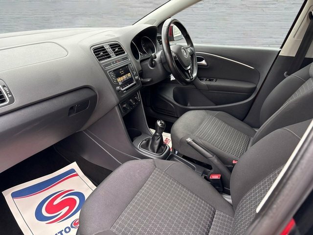 Volkswagen Polo Tdi Bluemotion Tech Se GD65CDX Red #3