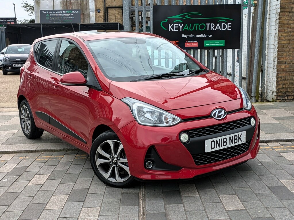 Hyundai I10 Hatchback 1.2 I10 Prem Se 1.2 At My17 201818 Red