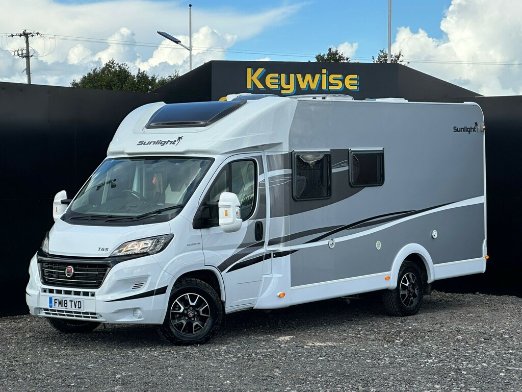 Fiat Ducato Dethleffs Sunlight T65 S-a Silver