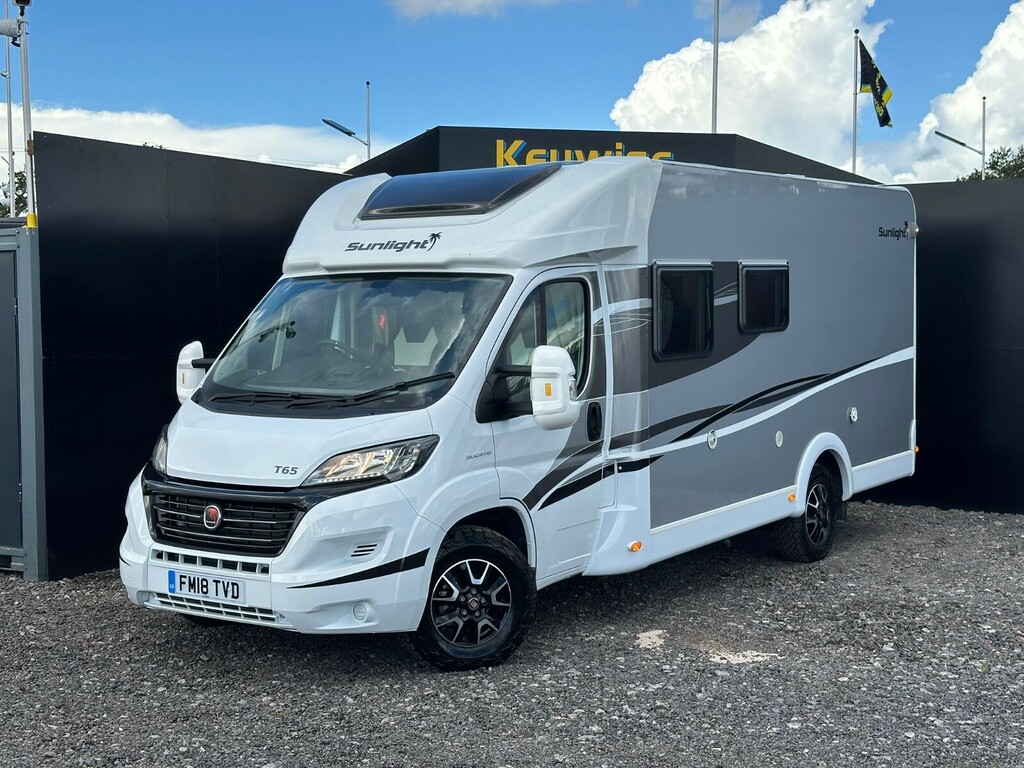 Fiat Ducato Dethleffs Sunlight T65 S-a FM18TVD Silver #2