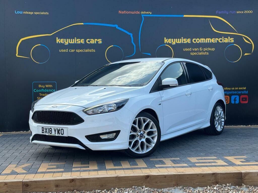 Ford Focus 1.0T Ecoboost St-line Euro 6 Ss White