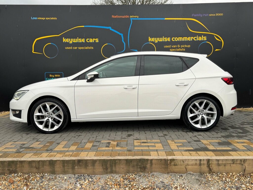 Seat Leon 2.0 Tdi Fr Dsg Euro 6 Ss AU66TLY White #2