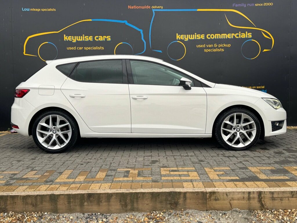 Seat Leon 2.0 Tdi Fr Dsg Euro 6 Ss AU66TLY White #6