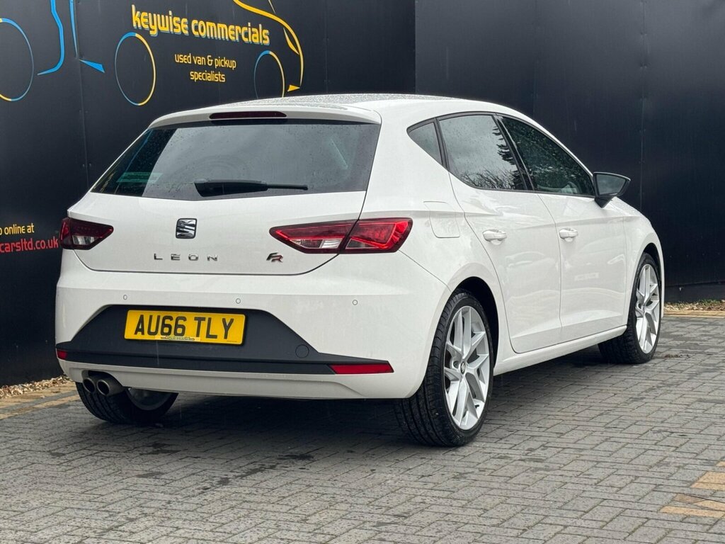 Seat Leon 2.0 Tdi Fr Dsg Euro 6 Ss AU66TLY White #5
