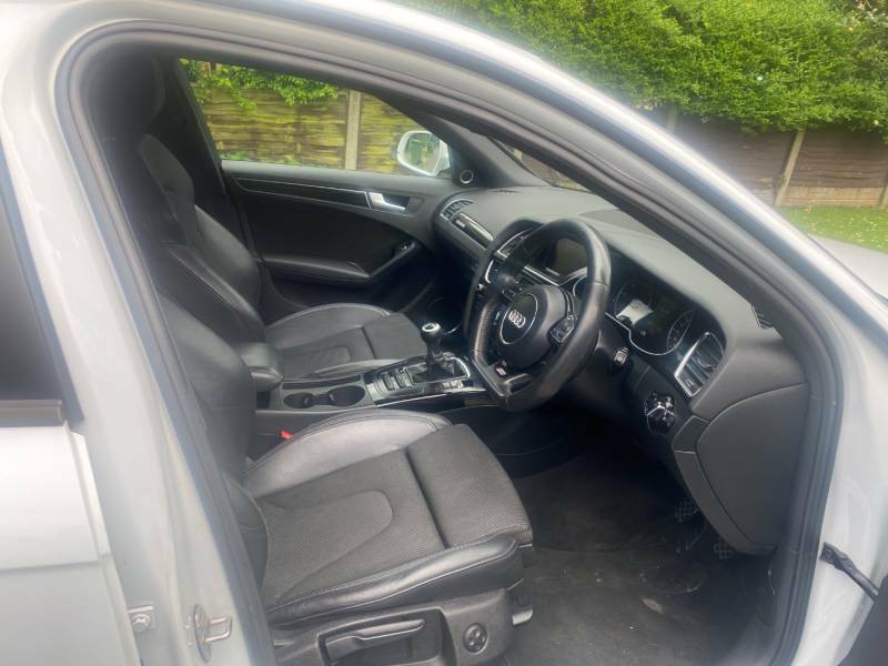 Audi A4 2.0 Tdi 177 Quattro Black Edition - 2013 13 ST13VWW White #5