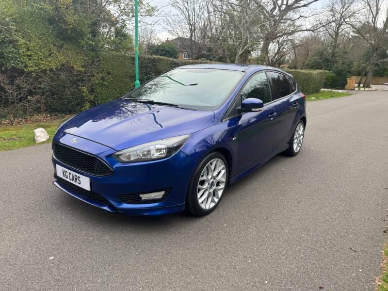 Ford Focus 1.5 Tdci 120 St-line - 2017 17 SD17CFF Blue #4