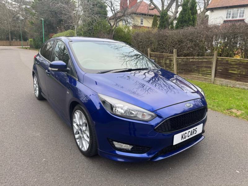 Ford Focus 1.5 Tdci 120 St-line - 2017 17 Blue