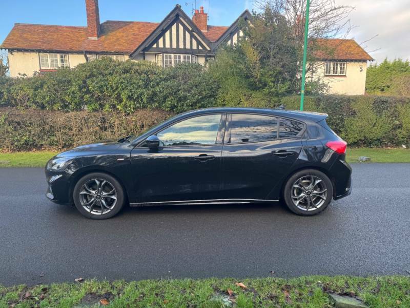 Ford Focus 1.5 Ecoblue 120 St-line - 2019 69 BT69PJY Black #6