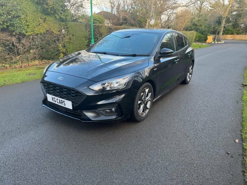 Ford Focus 1.5 Ecoblue 120 St-line - 2019 69 BT69PJY Black #4