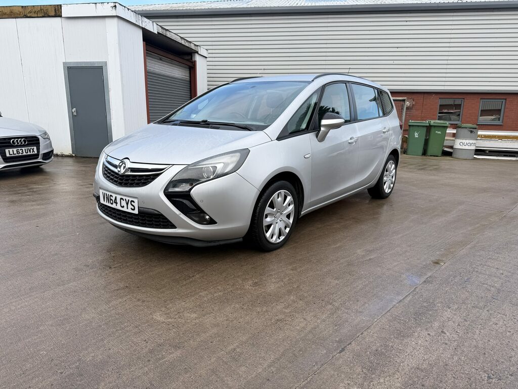 Vauxhall Zafira Mpv VN64CYS Silver #2