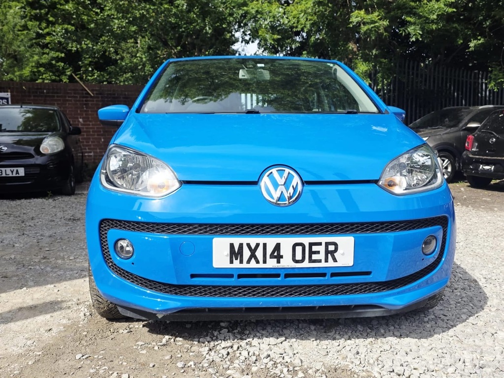 Volkswagen Up Hatchback MX14OER Blue #5