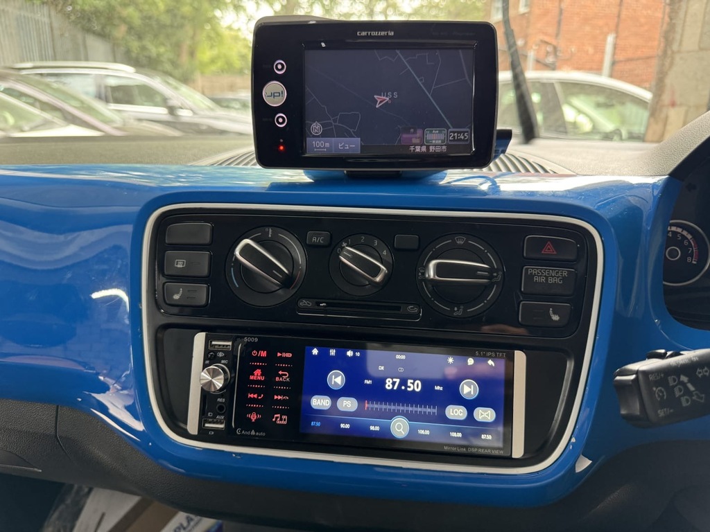 Volkswagen Up Hatchback MX14OER Blue #6