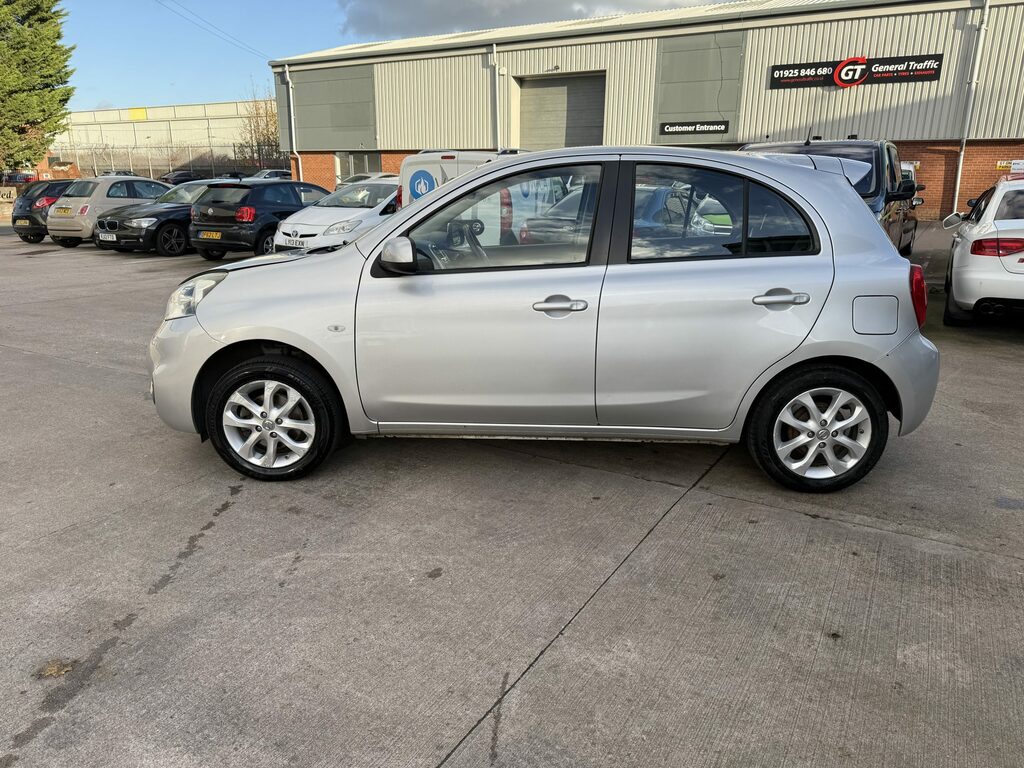 Nissan Micra Hatchback SM64HKP Silver #6