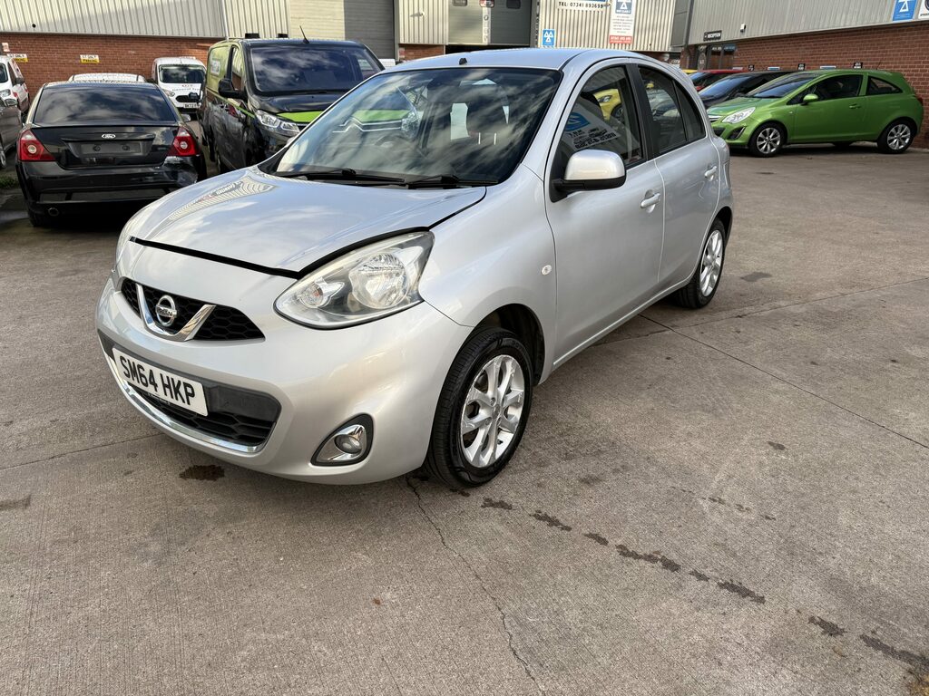 Nissan Micra Hatchback SM64HKP Silver #2