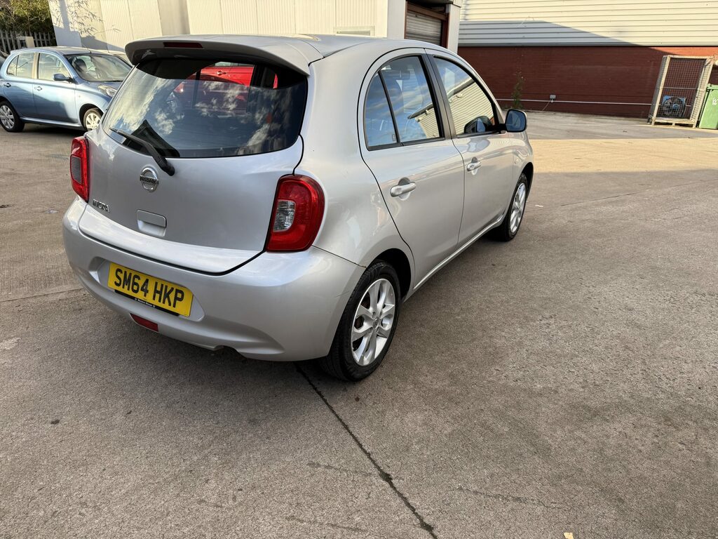 Nissan Micra Hatchback SM64HKP Silver #4
