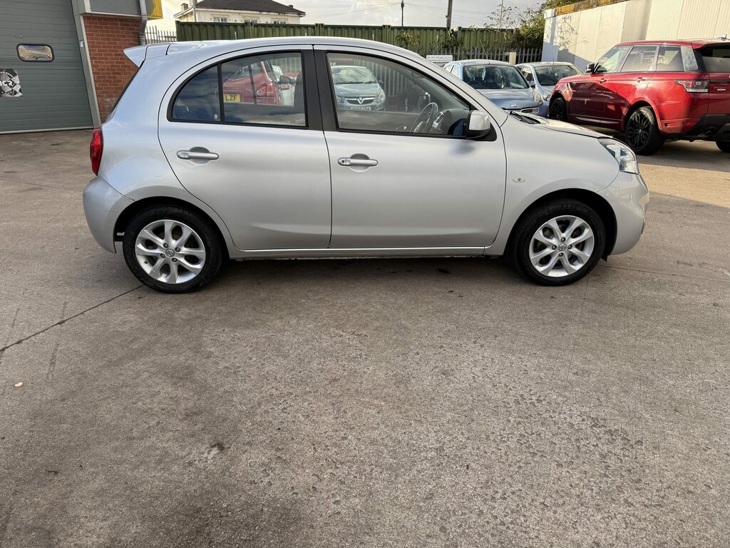 Nissan Micra Hatchback SM64HKP Silver #5