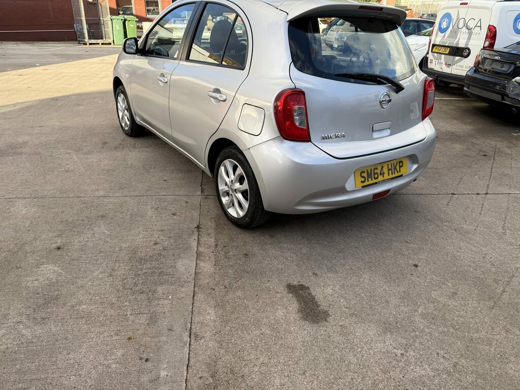 Nissan Micra Hatchback SM64HKP Silver #3