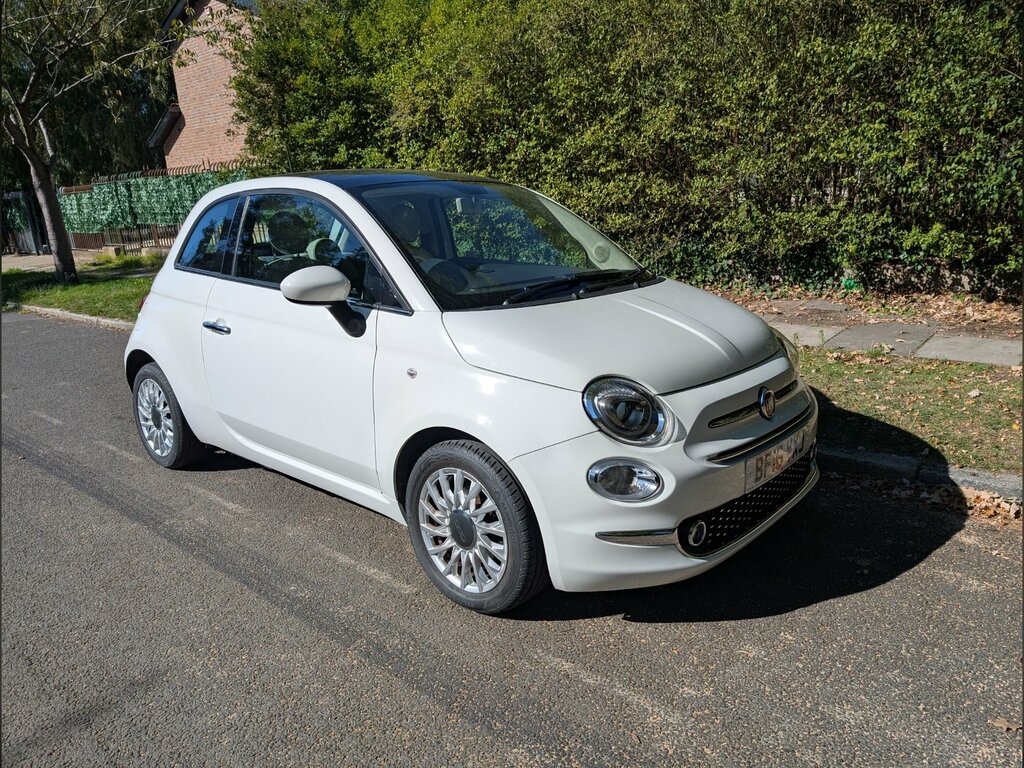 Fiat 500 0.9 Twinair Lounge Hatchback Eur White