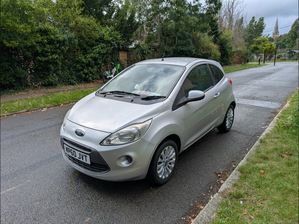 Ford KA 1.2 Zetec Hatchback Euro 4 69 P WP60JVT Silver #3