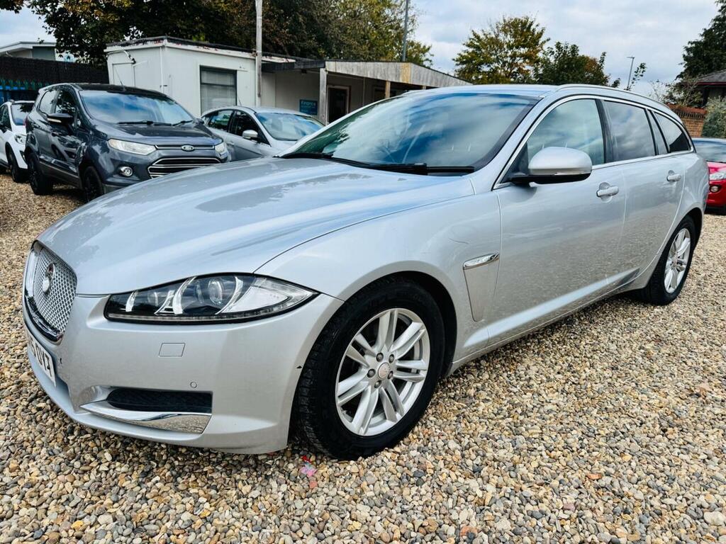 Jaguar XF 2.2D Luxury Sportbrake Euro 5 Ss LX15OYT Silver #3