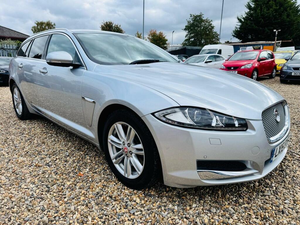 Jaguar XF 2.2D Luxury Sportbrake Euro 5 Ss LX15OYT Silver #5