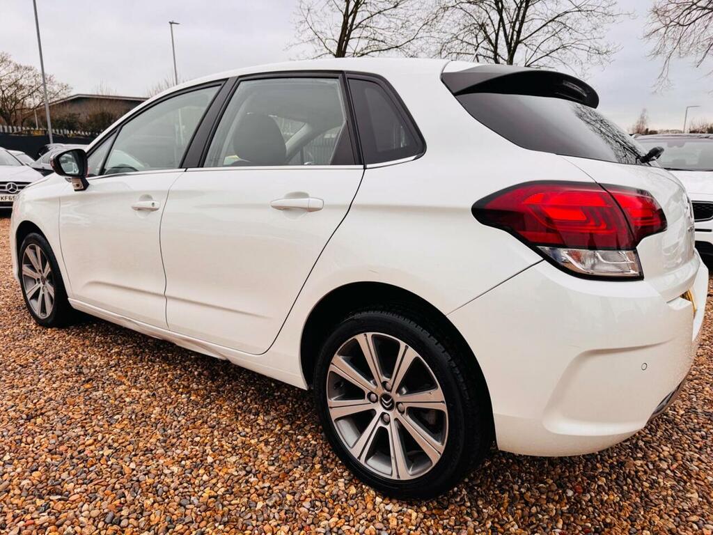 Citroen C4 1.2 Puretech Flair Eat6 Euro 6 Ss VO66ZSN White #4