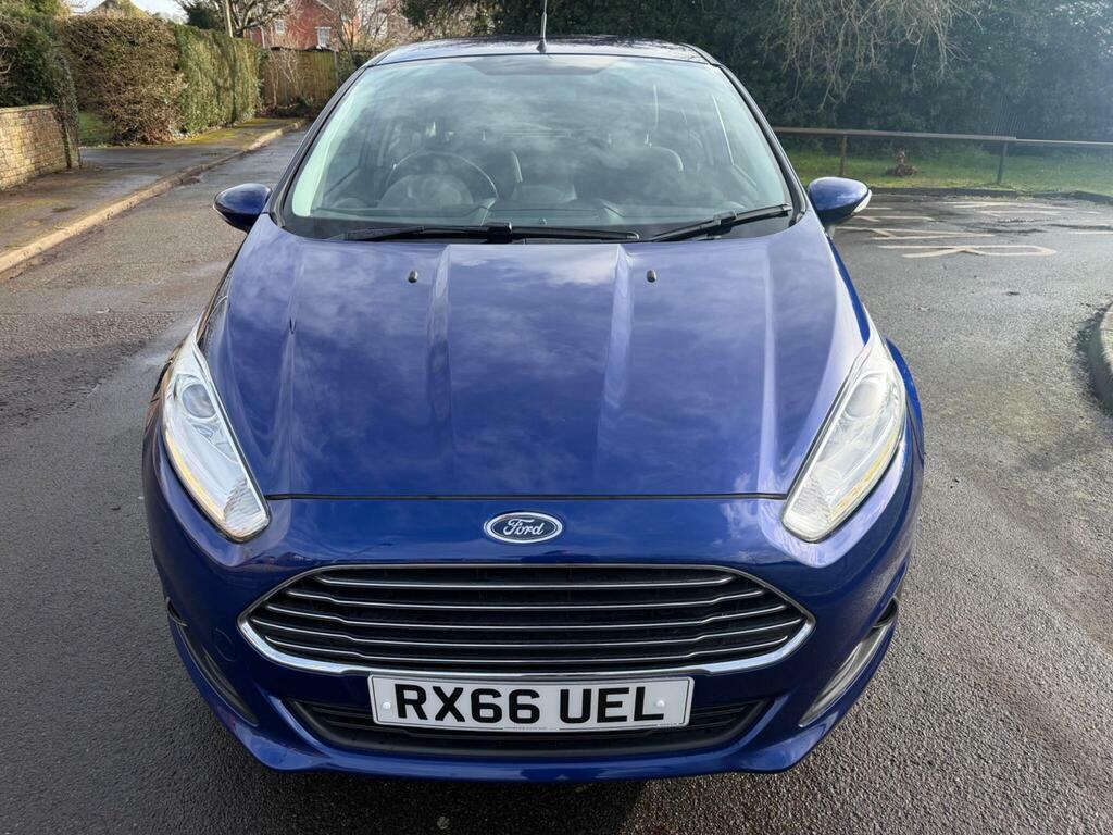 Ford Fiesta 1.5 Tdci Zetec Euro 6 RX66UEL Blue #2