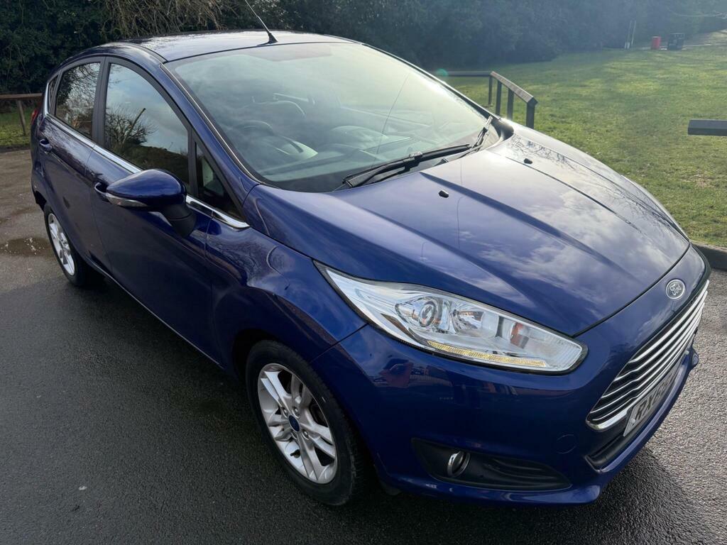Ford Fiesta 1.5 Tdci Zetec Euro 6 Blue